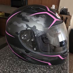 Helmet And Matching Gloves