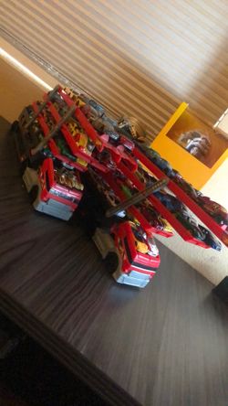Collection of hot wheels