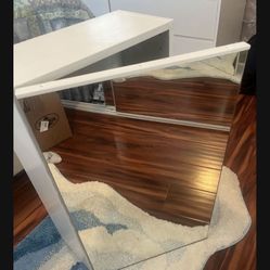 Wall-Mounted Mirrored Medicine Cabinet – 26”x16”x7”