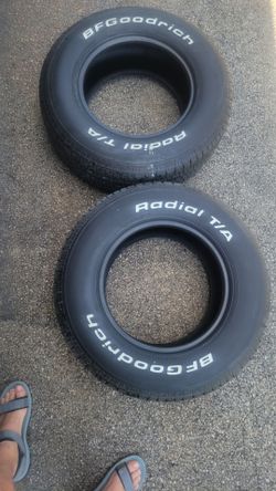Muscle car Tires  235 60 R15 BF Goodrich Radial T/A