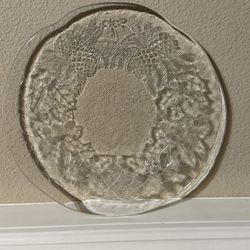 Crystal Christmas Platter