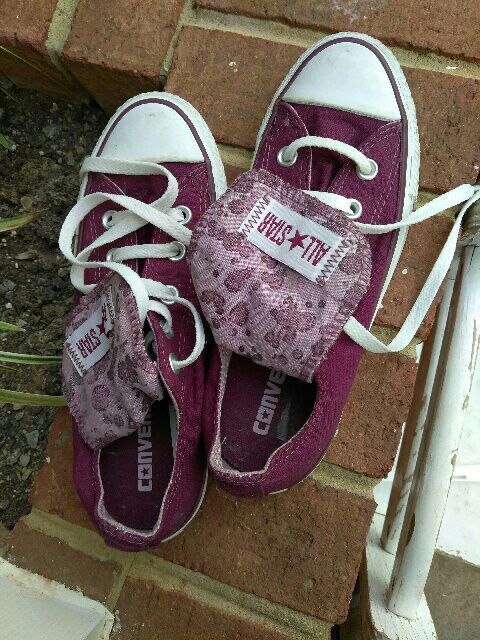 NEW LOWER PRICE: Converse all star purple size 6 womens