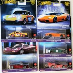 Hot Wheels Premium  Exotic Envy Set of 5