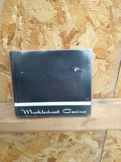 Muckleshoot Casino Leather Wallet