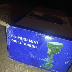 5 Speed Mini Drill Press