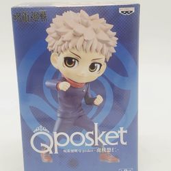 Q Posket Jujutsu Kaisen Itadori Yuji Anime Figure Ver. B Banpresto