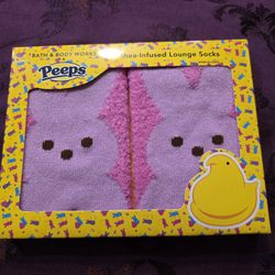 Shea infused PEEP socks Bath & Body exclusive