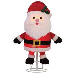 24”  Free standing Santa POP-UP / Papa Noel Emergente 61cm With Clear Incandescent Light 