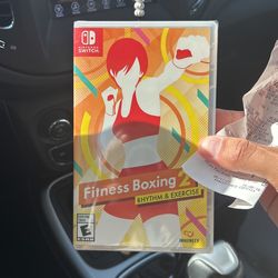 Fitness boxing 2 Nintendo Switch Game