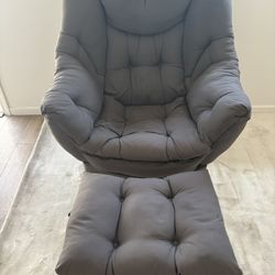 Portable Chair And Ottoman