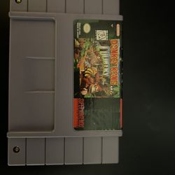 Donkey Kong Country For Super Nintendo 