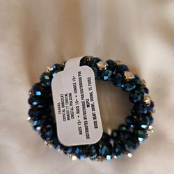 Blue Crystal Bracelet
