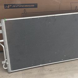 A/C Condenser Compatible with 2016-2019 Hyundai Sonata, 2017-2020 Kia Optima and Expansion Valve