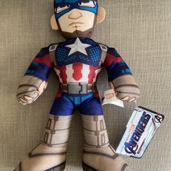 Captain America Avengers Plush 14 Inches