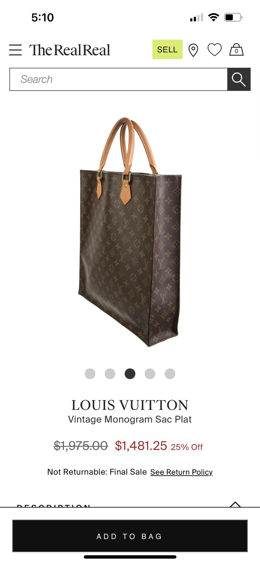Authentic Louis Vuitton Vintage bag