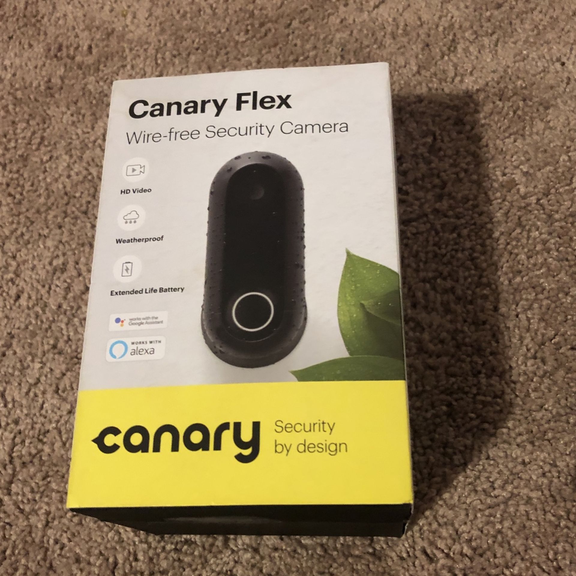 Canary Flex Wire Free Security Camera