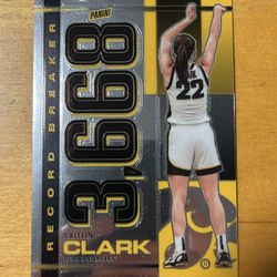 Caitlin Clark - Caitlin Clark Collection Box Record Breaker Insert Card