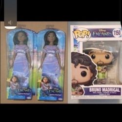 Encanto Funko Bruno, Jakks Isabella Doll