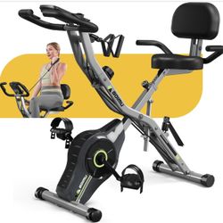 Brand New 5-in-1 Foldable Exercise Bike – Compact & Space Saving