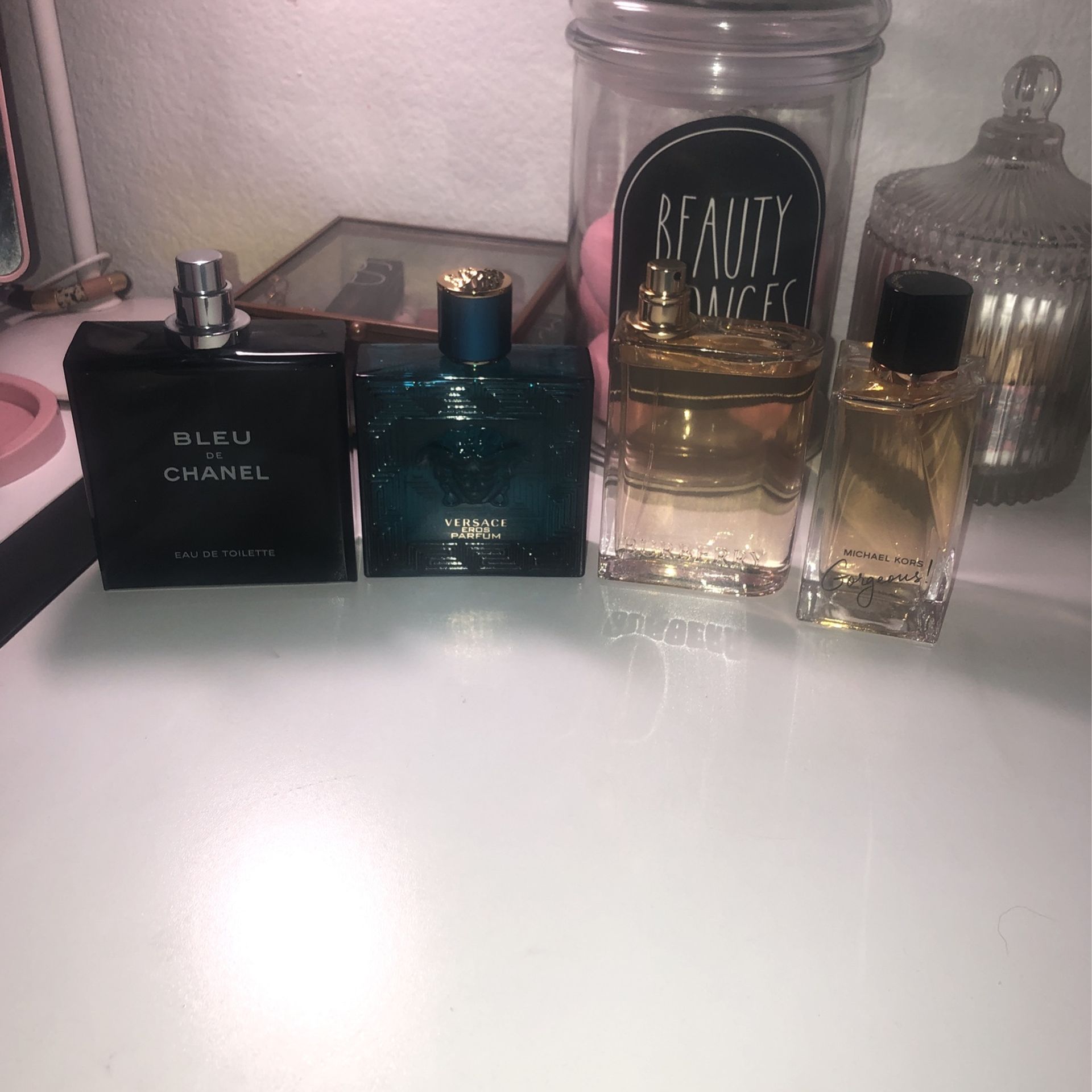 Original Versace Burberry Chanel Bleu And Michael Kors Cologne And Perfume 