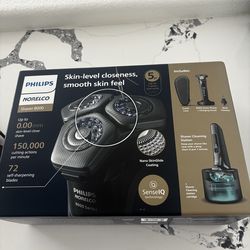 Phillips Norelco 8000 skin level shaver self sharpening blades