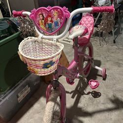 Girls Bicycle W Training Wheels 
