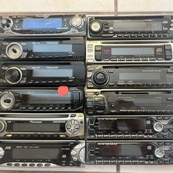 Lot Of Car Stereo Faceplates Only Sony Pioneer Kenwood JVC