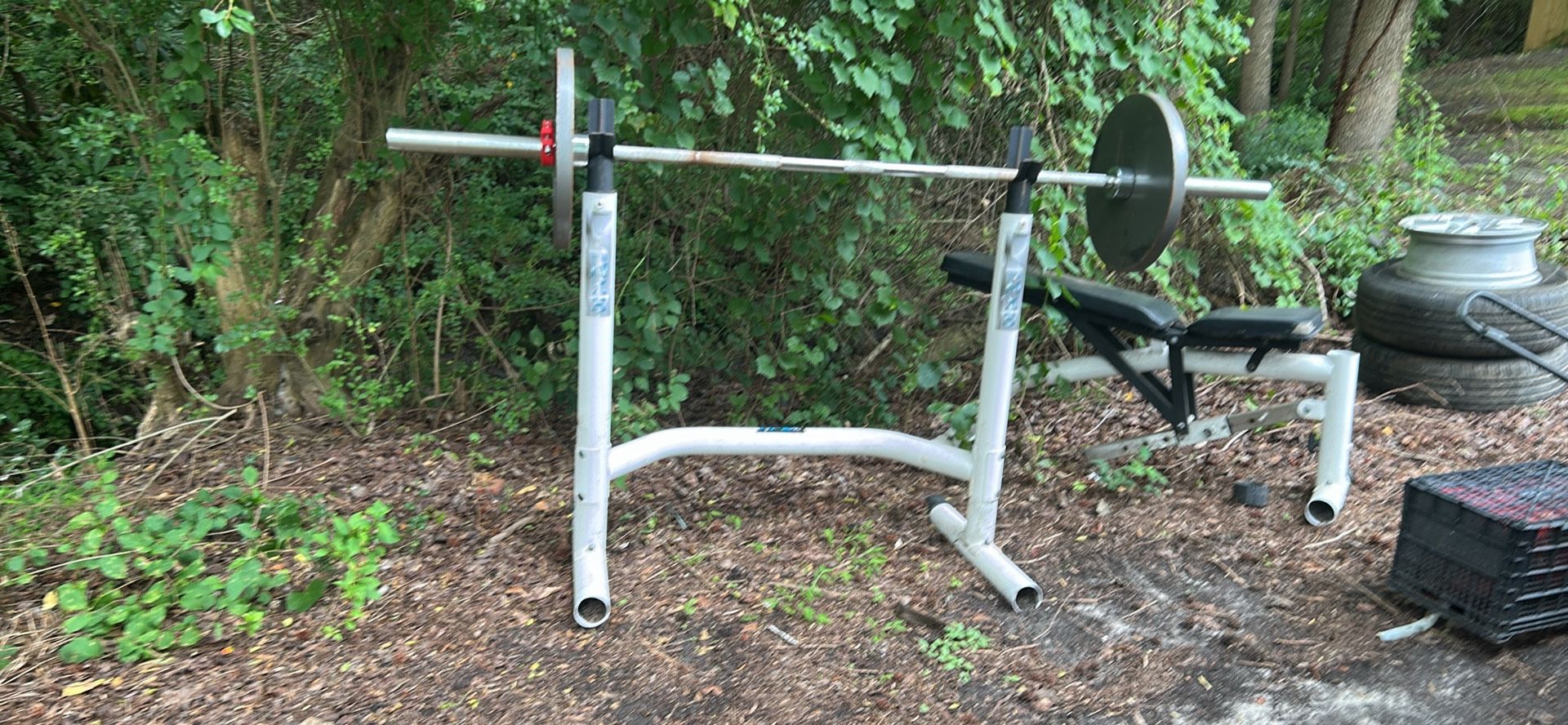 2 Bench Weight Sets