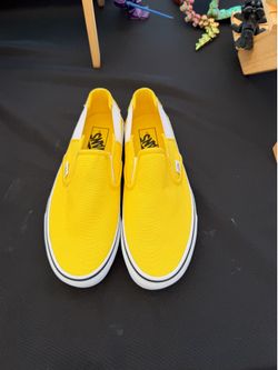 Women’s Yellow Vans Shoes