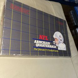 Vintage 1986 NFL Armchair Quarterback Tv Football Game 
