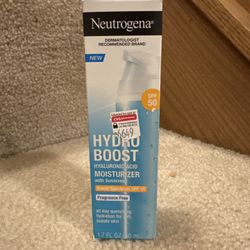 Neutrogena Hydro Boost Moisturizer new $15