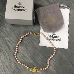 Vivienne Westwood Mini Bas Relief Choker in Gold