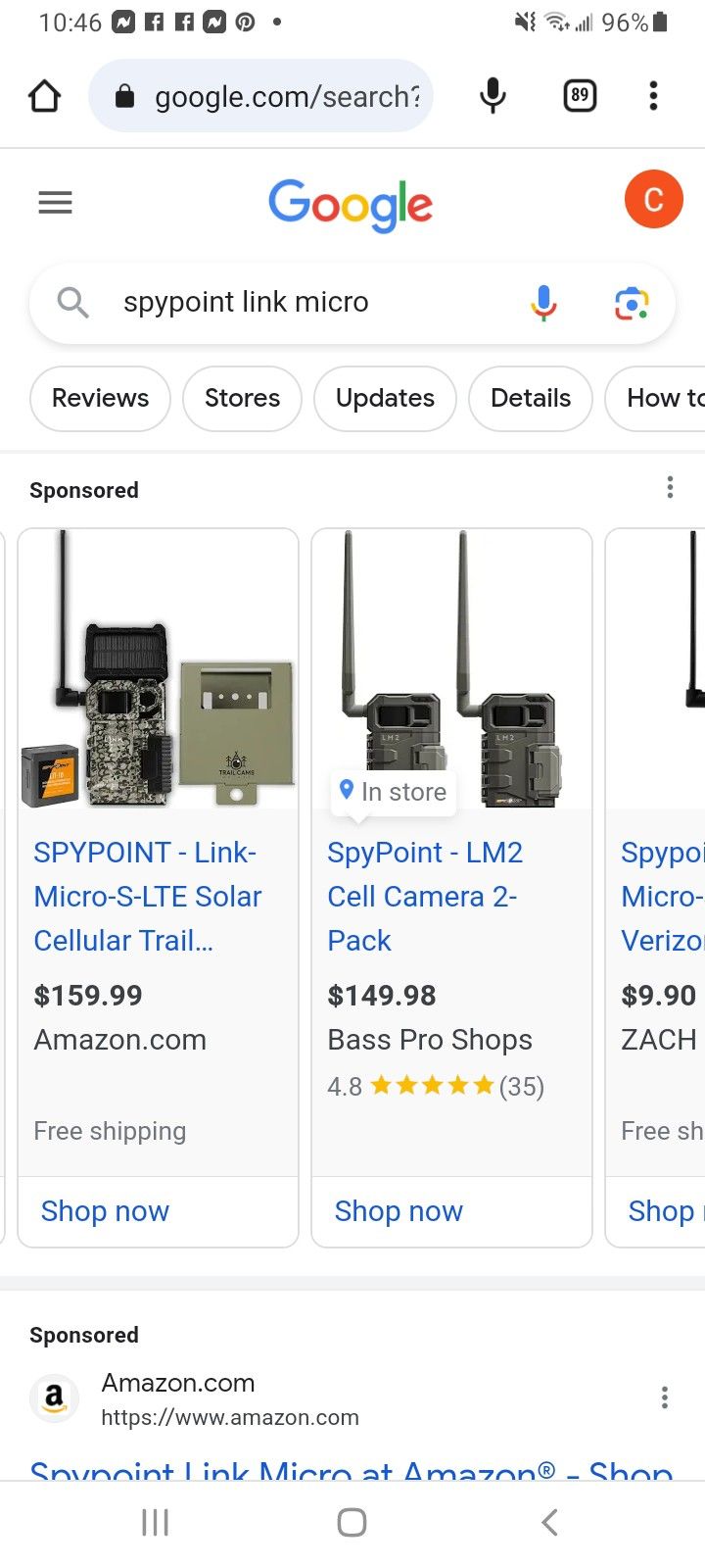 Spypoint Game Cameras for Sale in Riverside, CA OfferUp