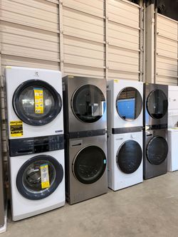 LG THINQ FRONT LOAD WASHER & DRYER TOWER  - DELIVERY - WARRANTY - FINANCING