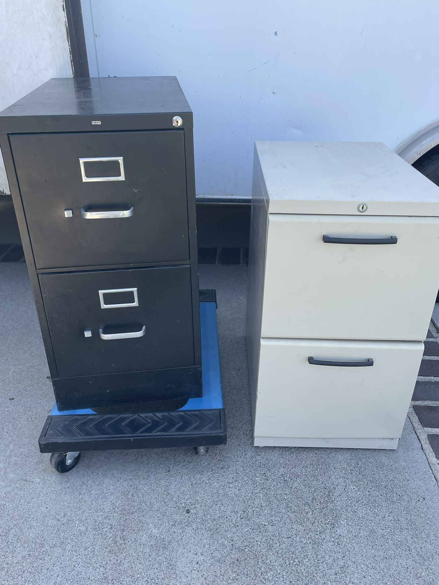 2 Drawer Filing Cabinets 