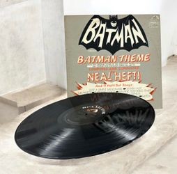 Vintage 1966 Batman Theme Neal Hefti RCA Victor LPM-3573 Mono LP  Vinyl