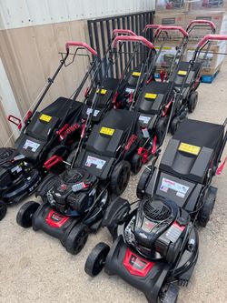 New 21” self propelled mower