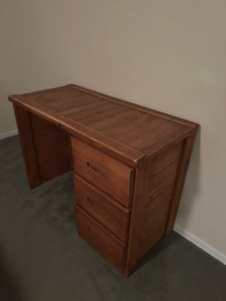Desk with drawers