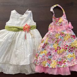 Girls Dresses 5-7Y Like New  
