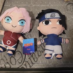 Naruto- Sakura And Sasuke Plush