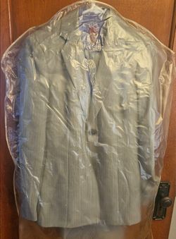 Women 's Gray Pinstripe Suit Jacket
