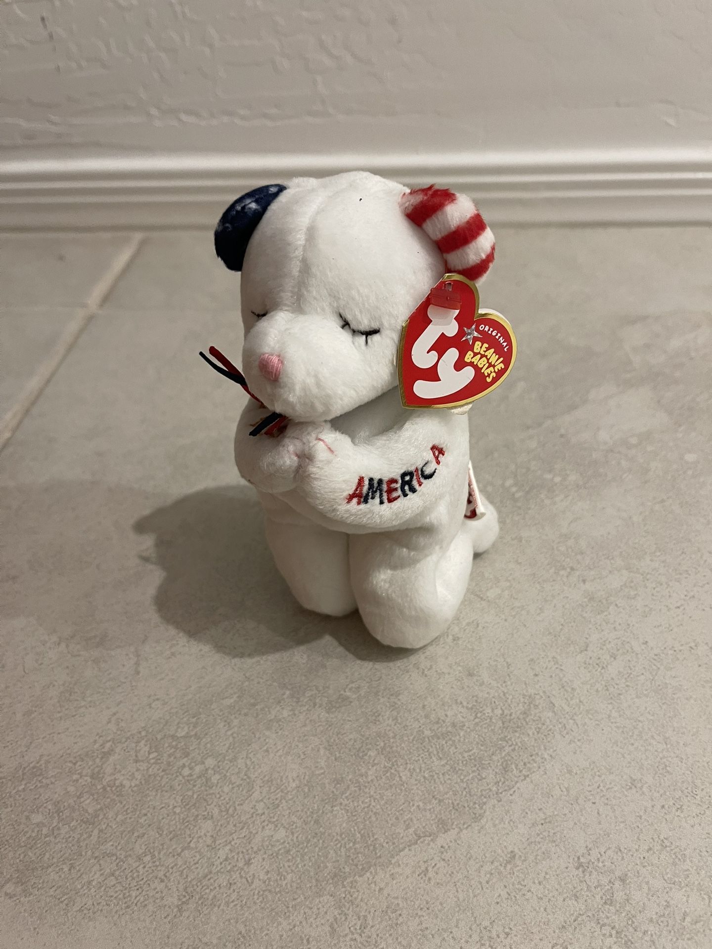 Toys For Kids - Stuffed Animal TY The Beanie Babies Collection: American blessing the praying bear