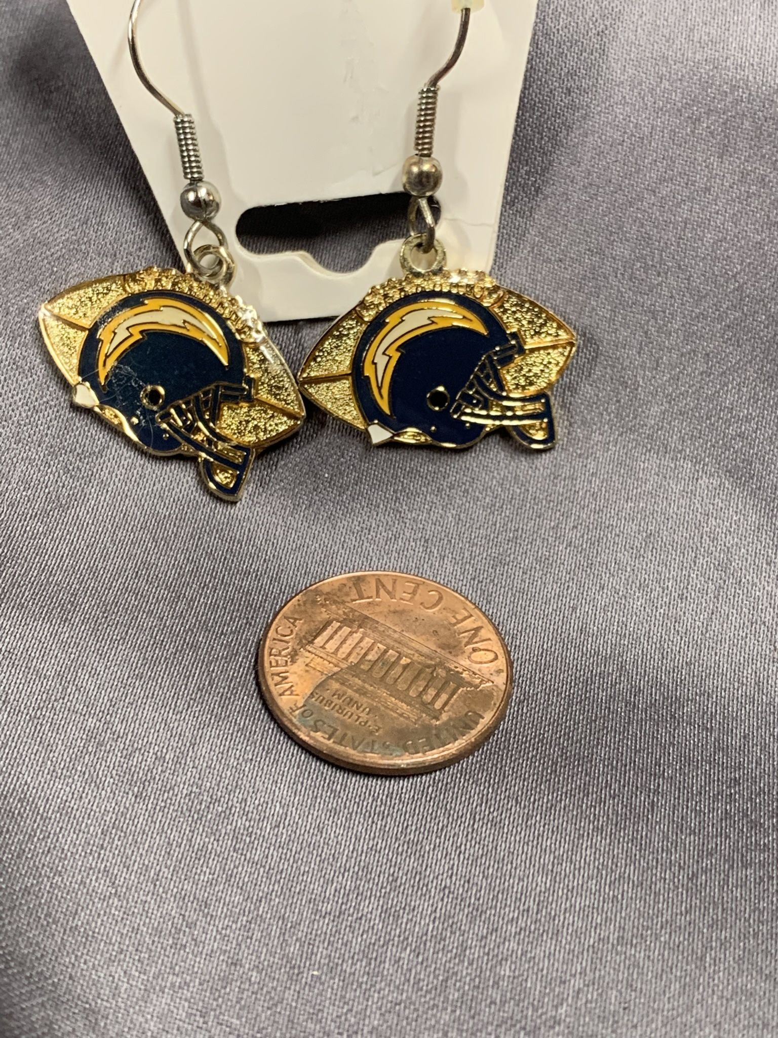 SAN DIEGO CHARGERS earrings 1999