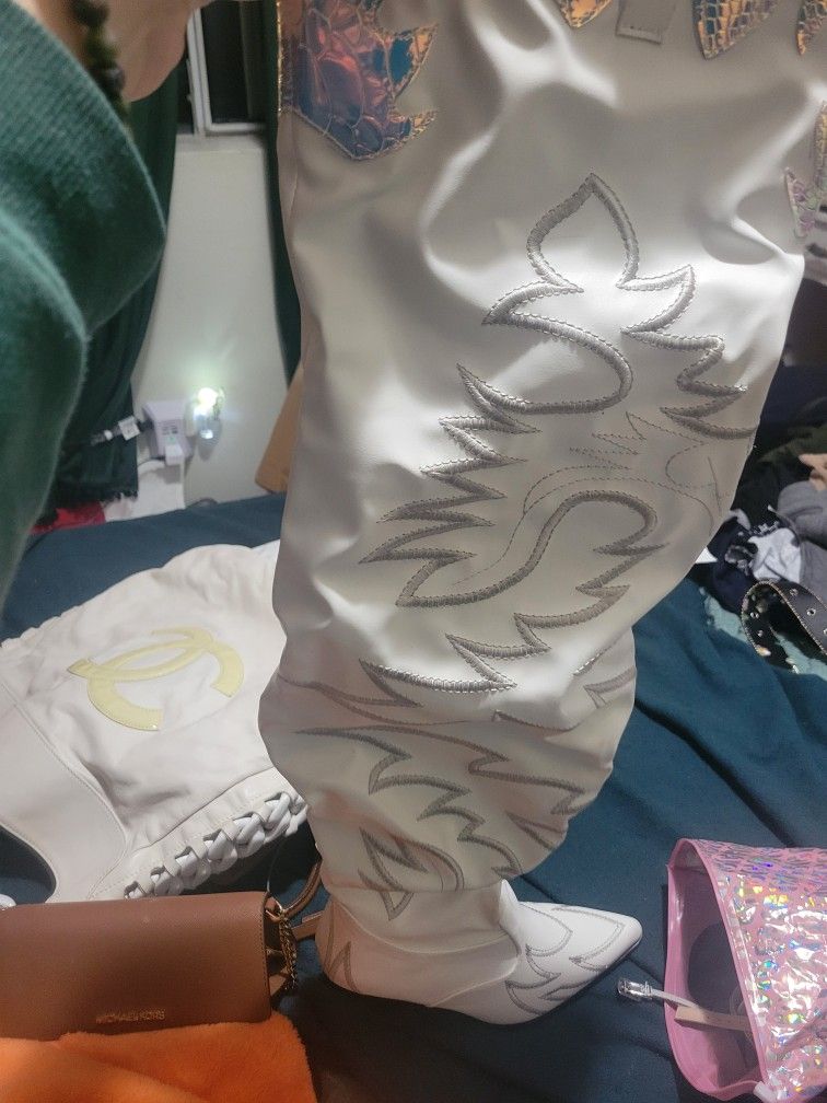 Thigh High Cowgirl Boots