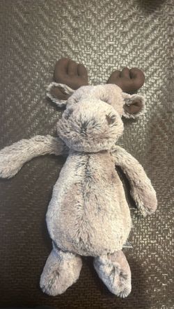 Jellycat Marty Moose Plush Small Brown London Stuffed Toy Lovey Mini Woodland 9”