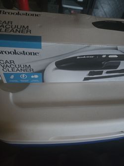 Brookstone Car Vacuum Cleaner