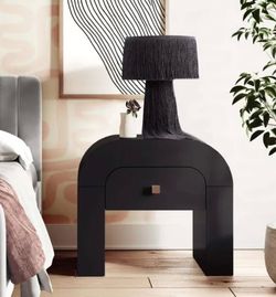 Tov Furniture Hump Black Nightstands TOV-B44100