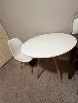Table and chair