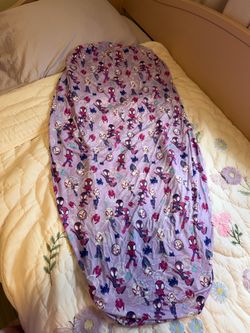 Little sleepies Spider-Man crib sheet