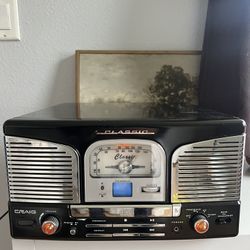 Vintage Craig Vinyl Record Player